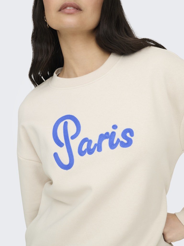 Onlfie L/S Print Box Sweater van Only – Sweaters voor dames | Meisjes Brugge
