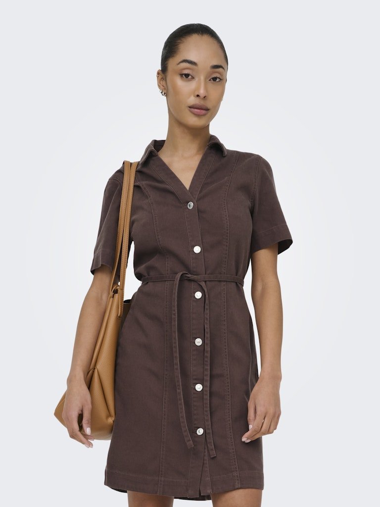 Onlfina-Soft S/S Belt Dress van Only – Jurken voor dames | Meisjes Brugge