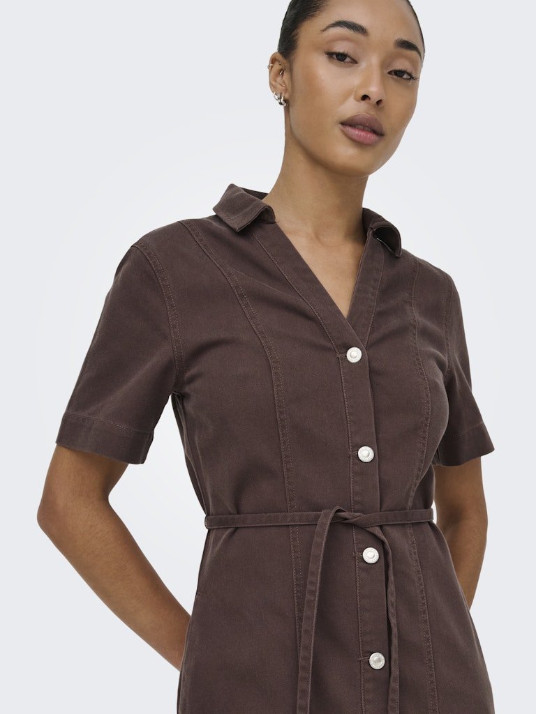 Onlfina-Soft S/S Belt Dress van Only – Jurken voor dames | Meisjes Brugge