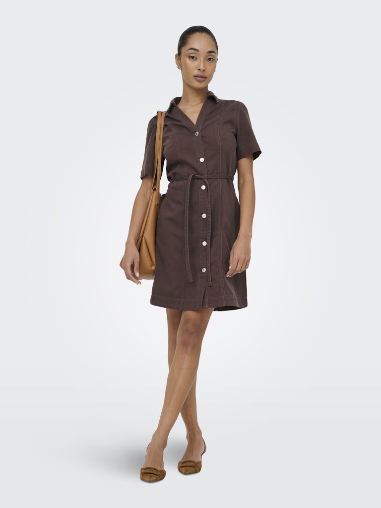 Onlfina-Soft S/S Belt Dress van Only – Jurken voor dames | Meisjes Brugge