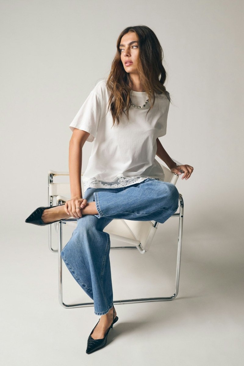 Onlfrankie Hw Ank Barrel Dnm Dot548 Noos van Only – Jeans voor dames | Meisjes Brugge