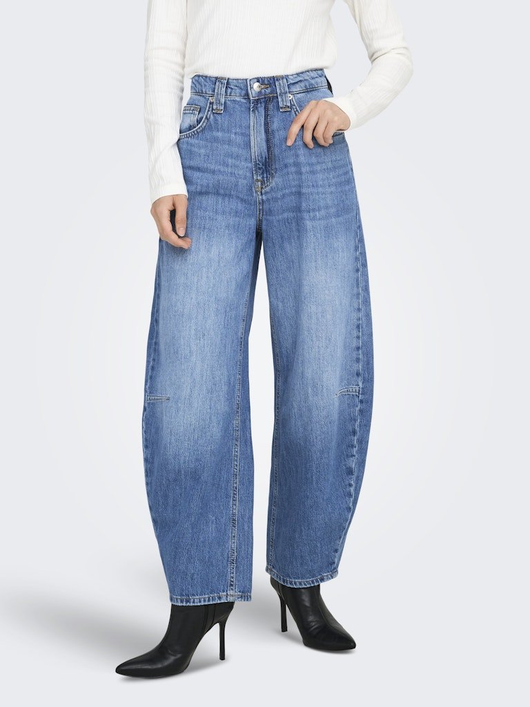 Onlfrankie Hw Ank Barrel Dnm Dot548 Noos van Only – Jeans voor dames | Meisjes Brugge