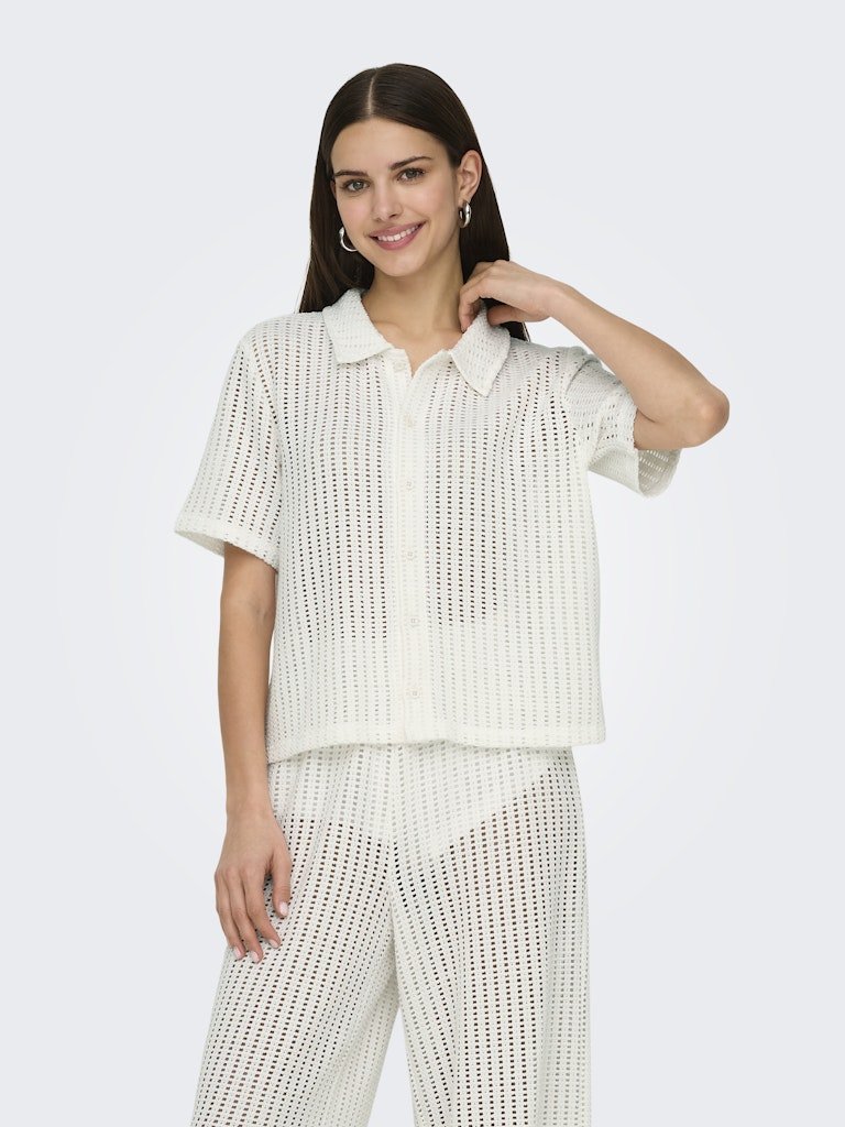 Onlfreya S/S Polo Cardigan – Cardigans voor dames in kleur | Meisjes