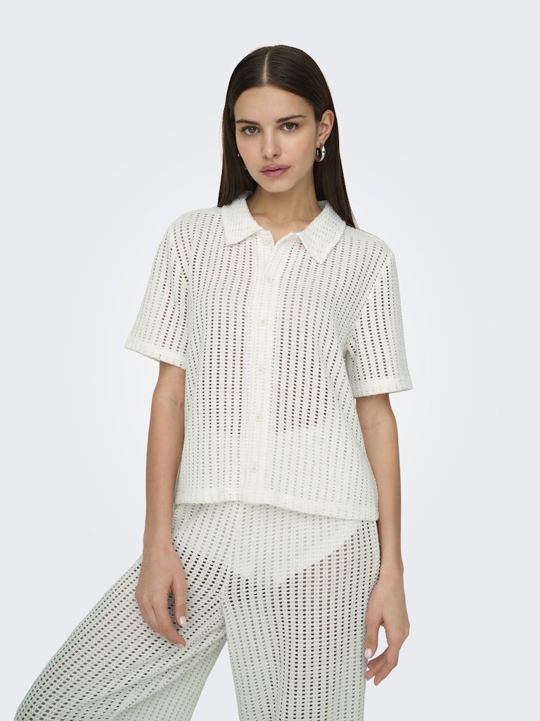 Onlfreya S/S Polo Cardigan – Cardigans voor dames in kleur | Meisjes