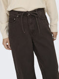 Onlgianna Mw Straight Denim Brown Pants van Only – Jeans voor dames | Meisjes Brugge