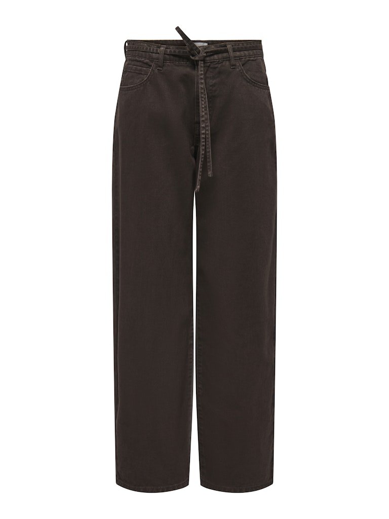 Onlgianna Mw Straight Denim Brown Pants van Only – Jeans voor dames | Meisjes Brugge