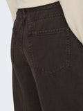Onlgianna Mw Straight Denim Brown Pants van Only – Jeans voor dames | Meisjes Brugge