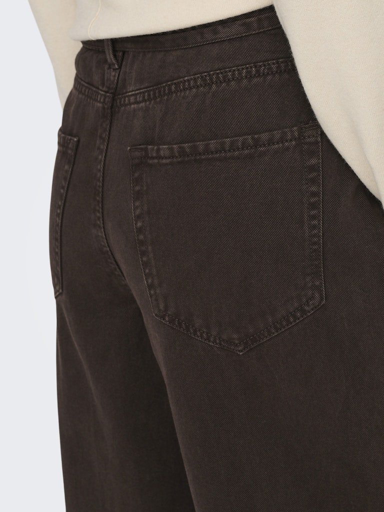 Onlgianna Mw Straight Denim Brown Pants van Only – Jeans voor dames | Meisjes Brugge