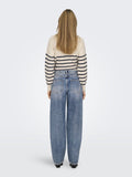 Jeans - Onlgianna Mw Straight Dot450 Jeans Noos van Only