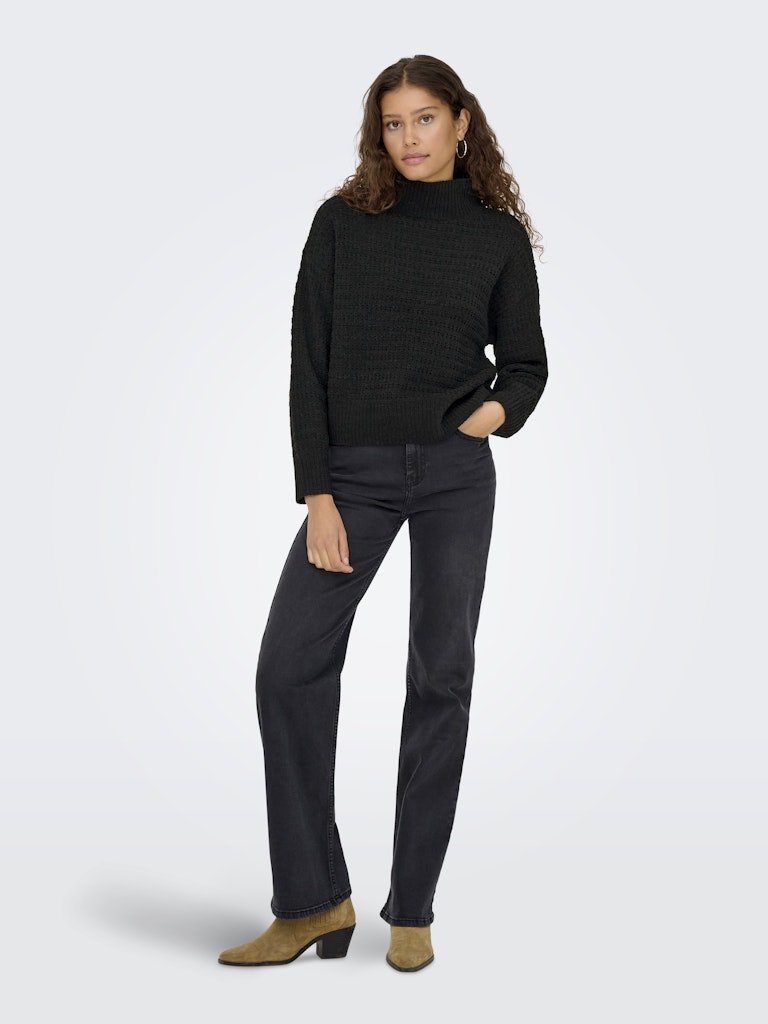 Pulls - Onlglobe Ls Highneck Knit van Only