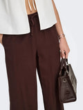 Onlgoa Mw Linen Bl Pull-Up Pants van Only – Broeken voor dames | Meisjes Brugge