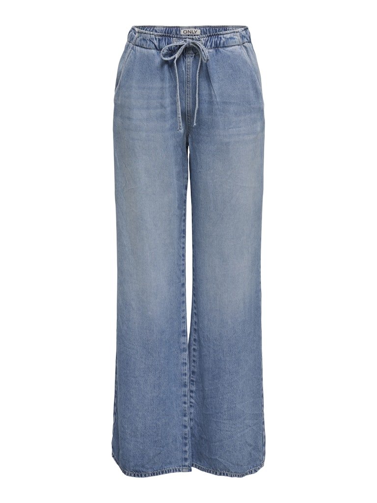 Onlgreta Hw Pull Up Wide Denim Pants van Only – Jeans voor dames | Meisjes Brugge
