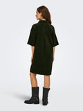 Jurken - Onlgry-Nessa S/S Corduroy Dress van Only