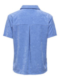 Onlhollyterry S/S Placket Shirt – Sweaters voor dames in kleur | Meisjes