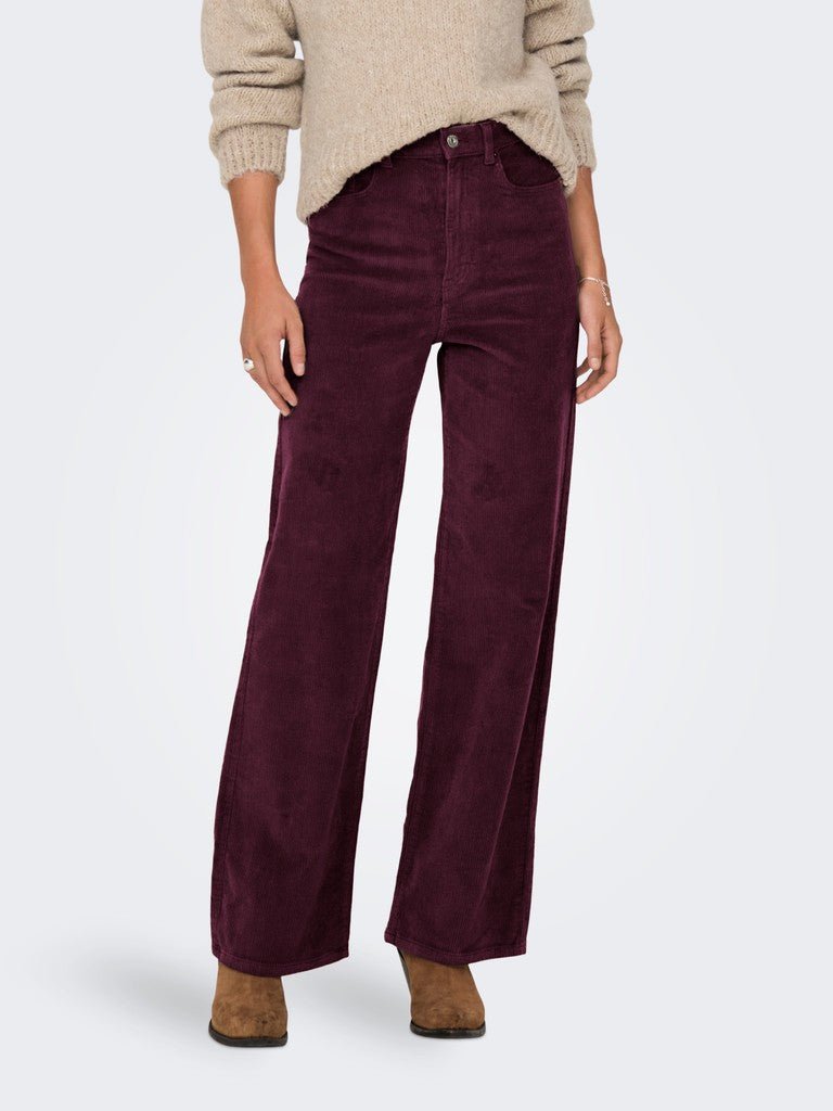 Onlhope Global Hw Wide Cord Pants Noos - AW26 van Only – Broeken voor dames | Meisjes Brugge