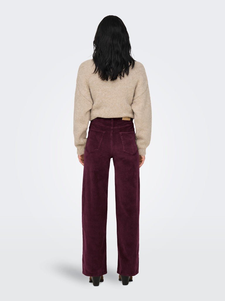 Onlhope Global Hw Wide Cord Pants Noos - AW26 van Only – Broeken voor dames | Meisjes Brugge