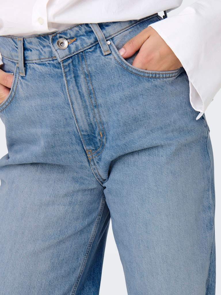 Onlhope Icon Ex Hw Wide Denim Cro305 Noos - koop Jeans van Only bij Meisjes Brugge