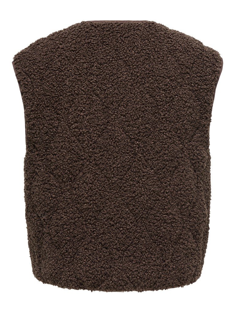 Onlines Teddy Waistcoat van Only – Cardigans voor dames | Meisjes Brugge