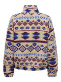 Pulls Onljanne Aztec Teddy L/S Halfzip Sweat van Only