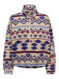 Pulls Onljanne Aztec Teddy L/S Halfzip Sweat van Only