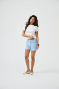 Onljosephine Hw Daisy Dnm Shorts Noos – Shorts voor dames in kleur | Meisjes