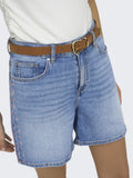 Onljosephine Stret Emb Denim Shorts van Only – Shorts voor dames | Meisjes Brugge