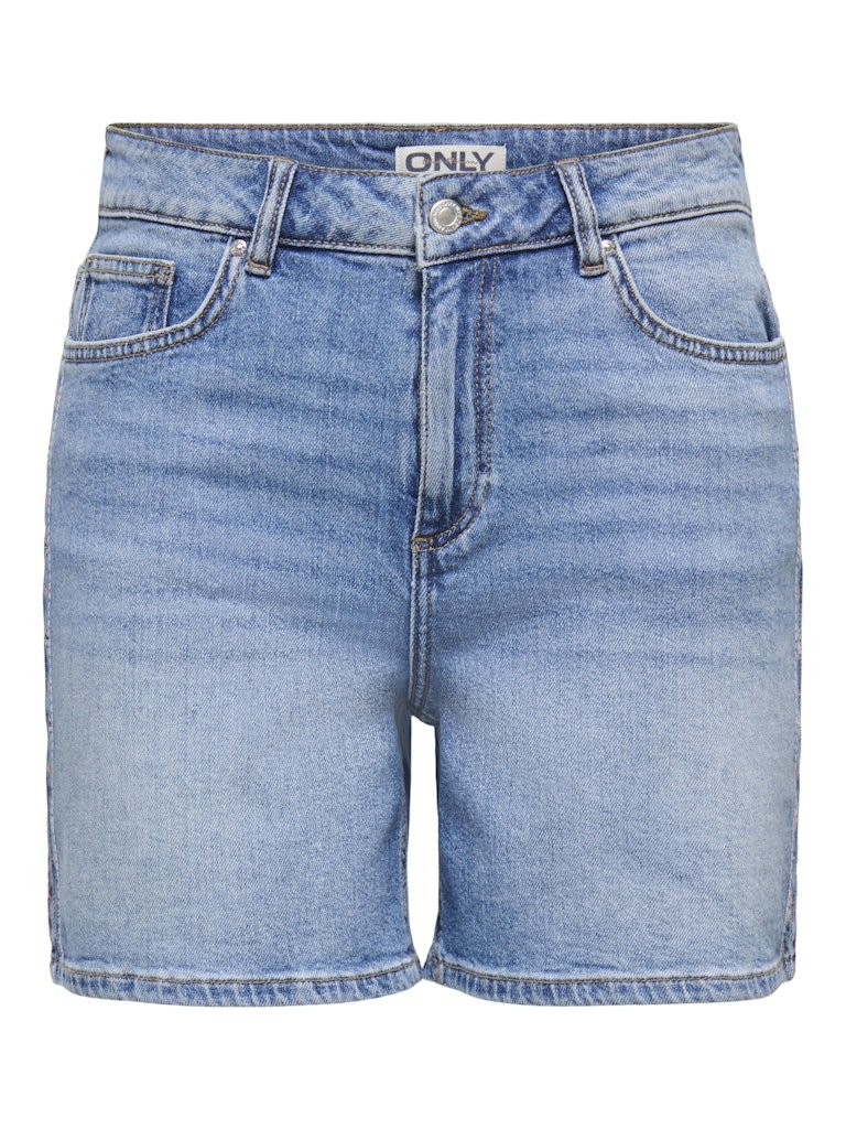 Onljosephine Stret Emb Denim Shorts van Only – Shorts voor dames | Meisjes Brugge