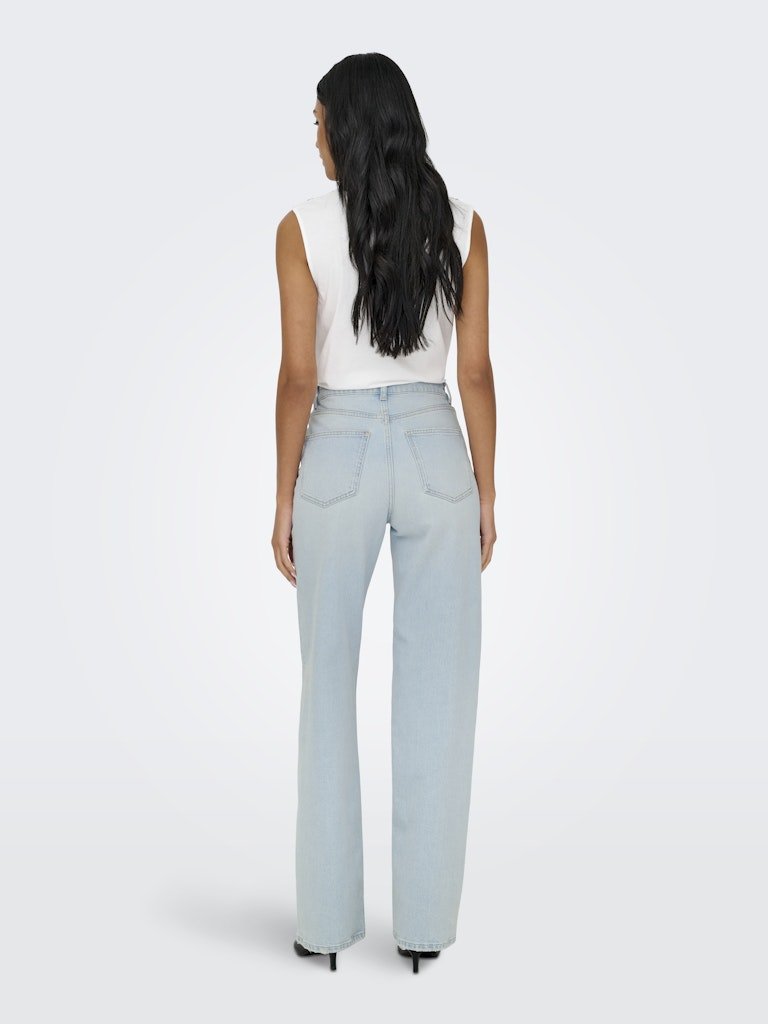 Onljuicy Hw Wide Leg Dot114 Denim Noos van Only – Jeans voor dames | Meisjes Brugge