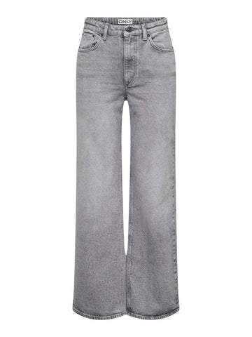 Medium Grey Denim 32 Jeans - Onljuicy Hw Wide Leg Rea707 Denim Noos van Only