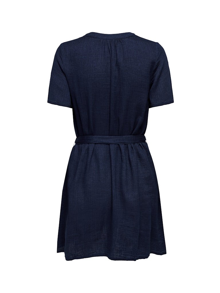 Onlleoni Ss V Neck Short Dress – Jurken voor dames in kleur | Meisjes