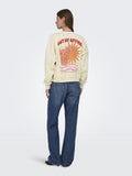 Sweaters - Onlliny L/S O-Neck Print Sweater van Only