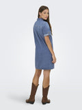Jurken - Onllisa S/S Denim Dress van Only