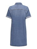 Jurken - Onllisa S/S Denim Dress van Only