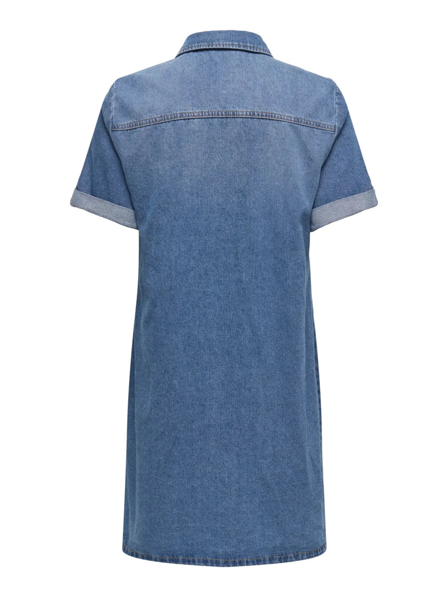 Onllisa S/S Dnm Dress - koop Jurken van Only bij Meisjes Brugge