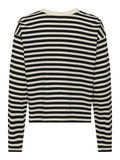 Onllivina L/S O - Neck Stripe Top - koop Sweaters van Only bij Meisjes Brugge