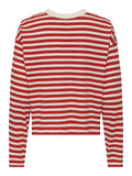 Onllivina L/S O - Neck Stripe Top - koop Sweaters van Only bij Meisjes Brugge