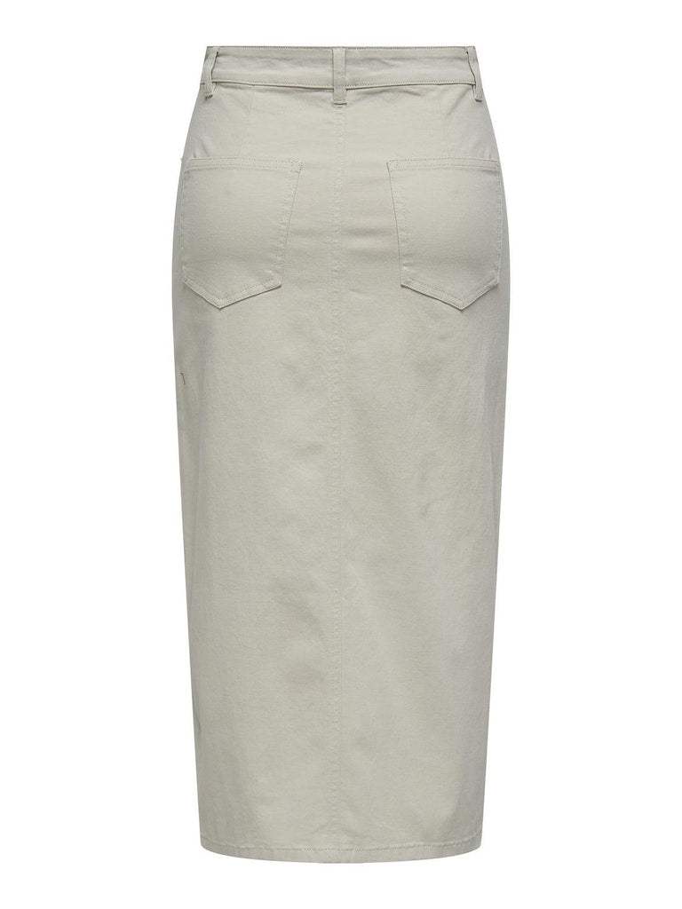 Rokken - Onllola Hw Long Slit Skirt van Only