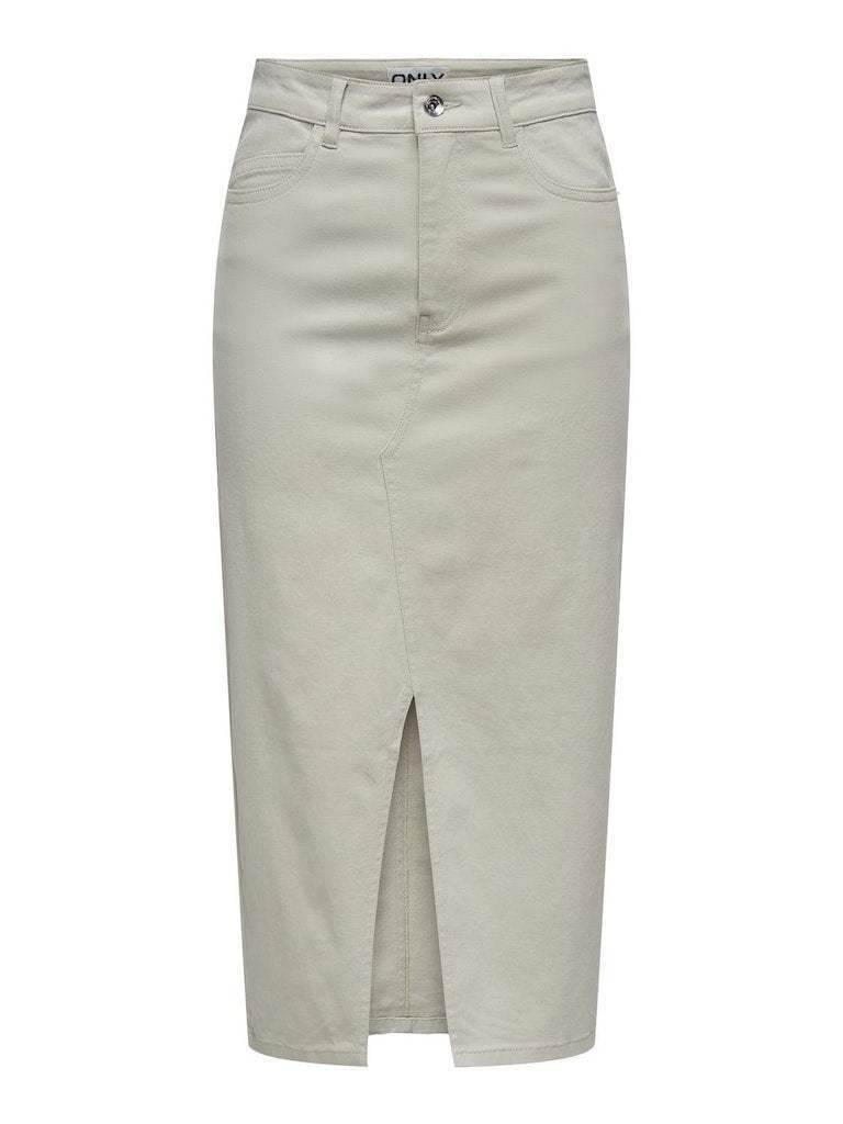 Onllola Hw Long Slit Skirt - koop Rokken van Only bij Meisjes Brugge
