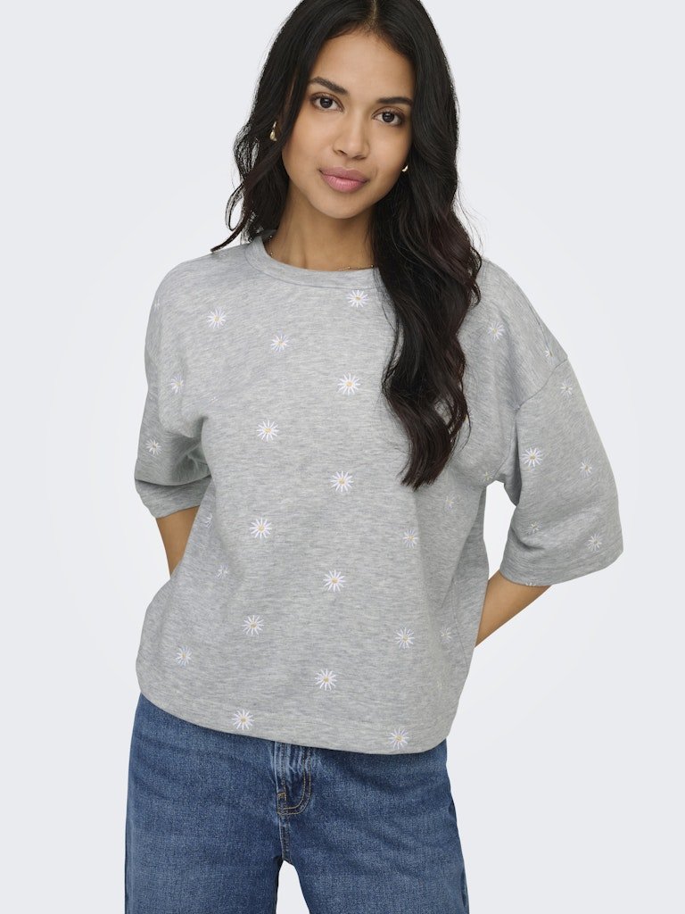 Sweaters - Onlluna 3/4 O-Neck Sweat Top van Only