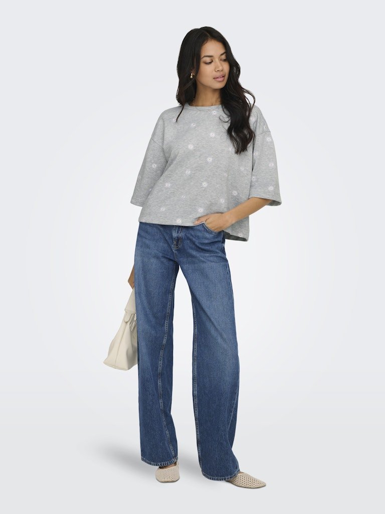 Sweaters - Onlluna 3/4 O-Neck Sweat Top van Only