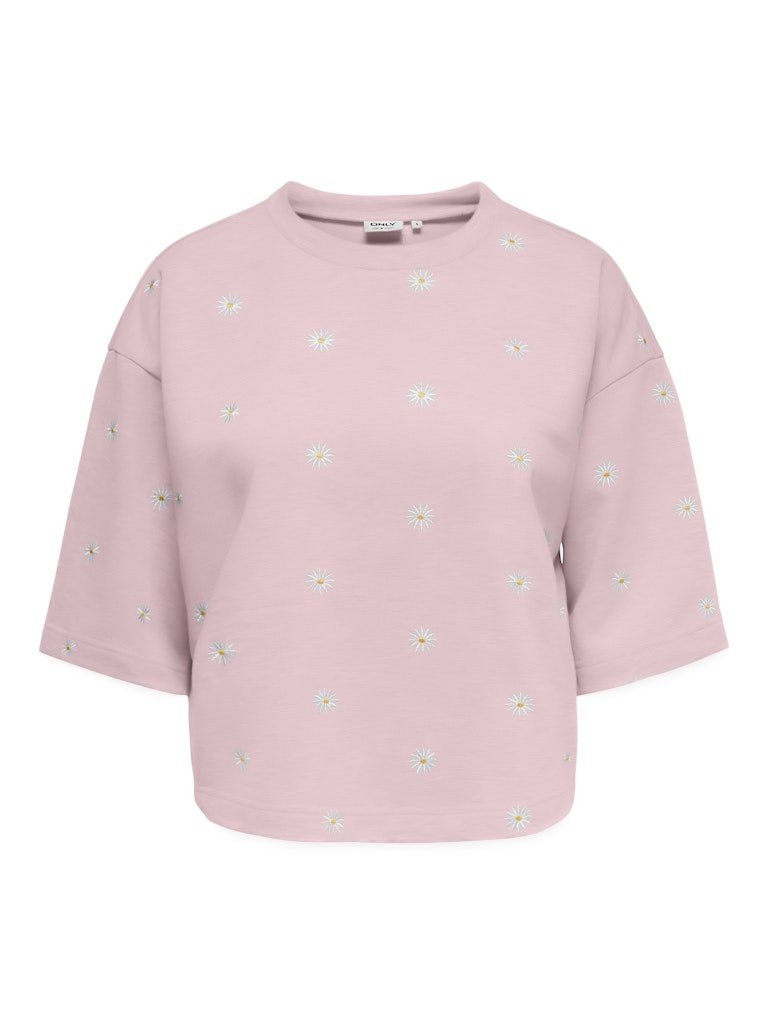 Onlluna 3/4 O - Neck Sweat Top – Sweaters voor dames in kleur | Meisjes