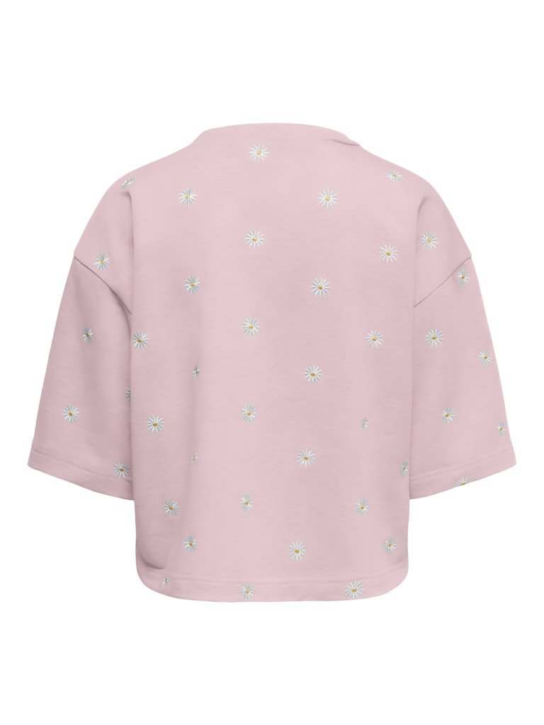 Onlluna 3/4 O - Neck Sweat Top – Sweaters voor dames in kleur | Meisjes