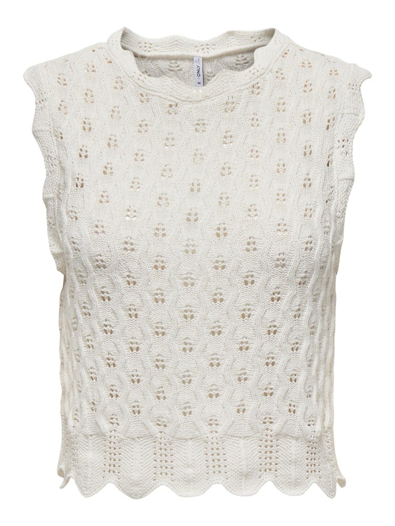 Onlluna Life Sl O - Neck Tank Knit Noos - koop Knitwear van Only bij Meisjes Brugge