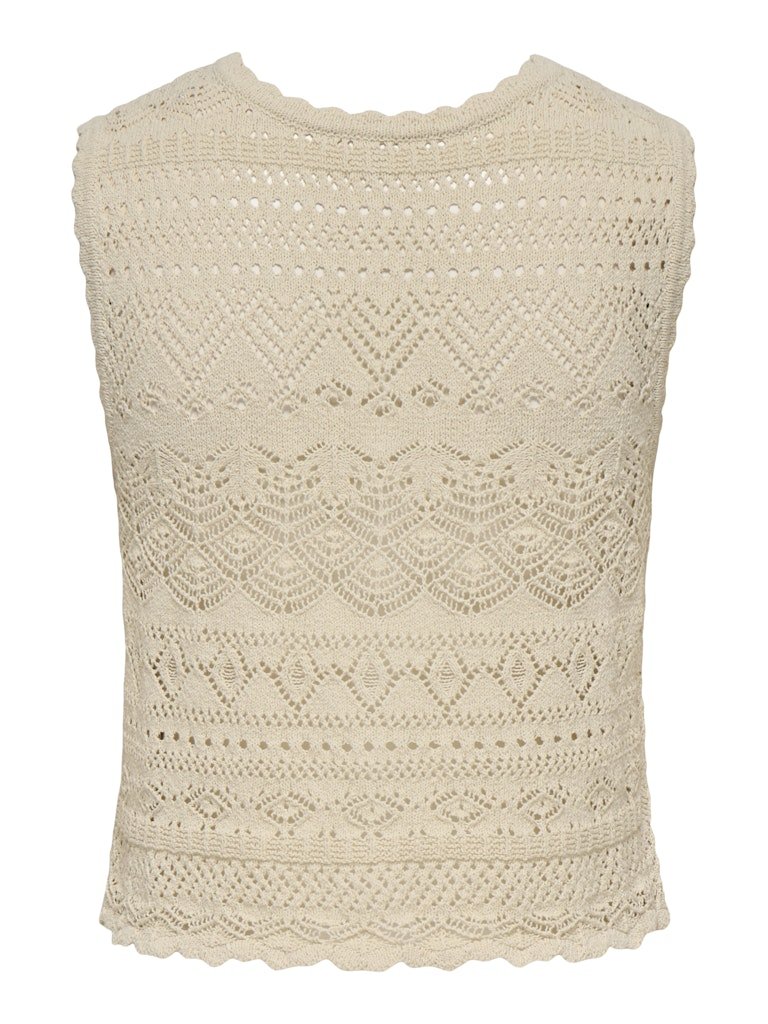 Onlluza Sl O - Neck Reversible Knit Top – Pulls voor dames in kleur | Meisjes