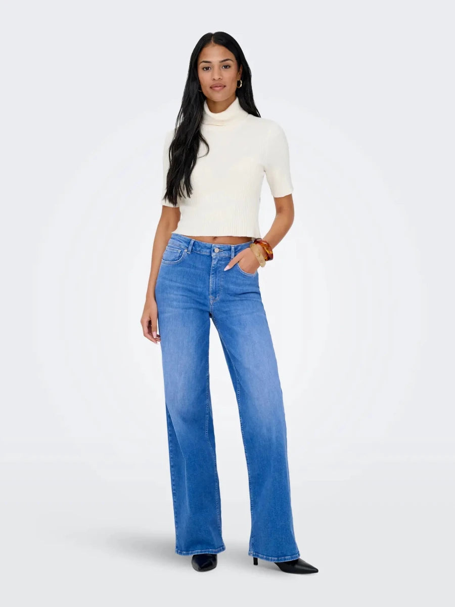 Onlmadison Blush Hw Wide Dnm Rea262 Noos van Only – Jeans voor dames | Meisjes Brugge