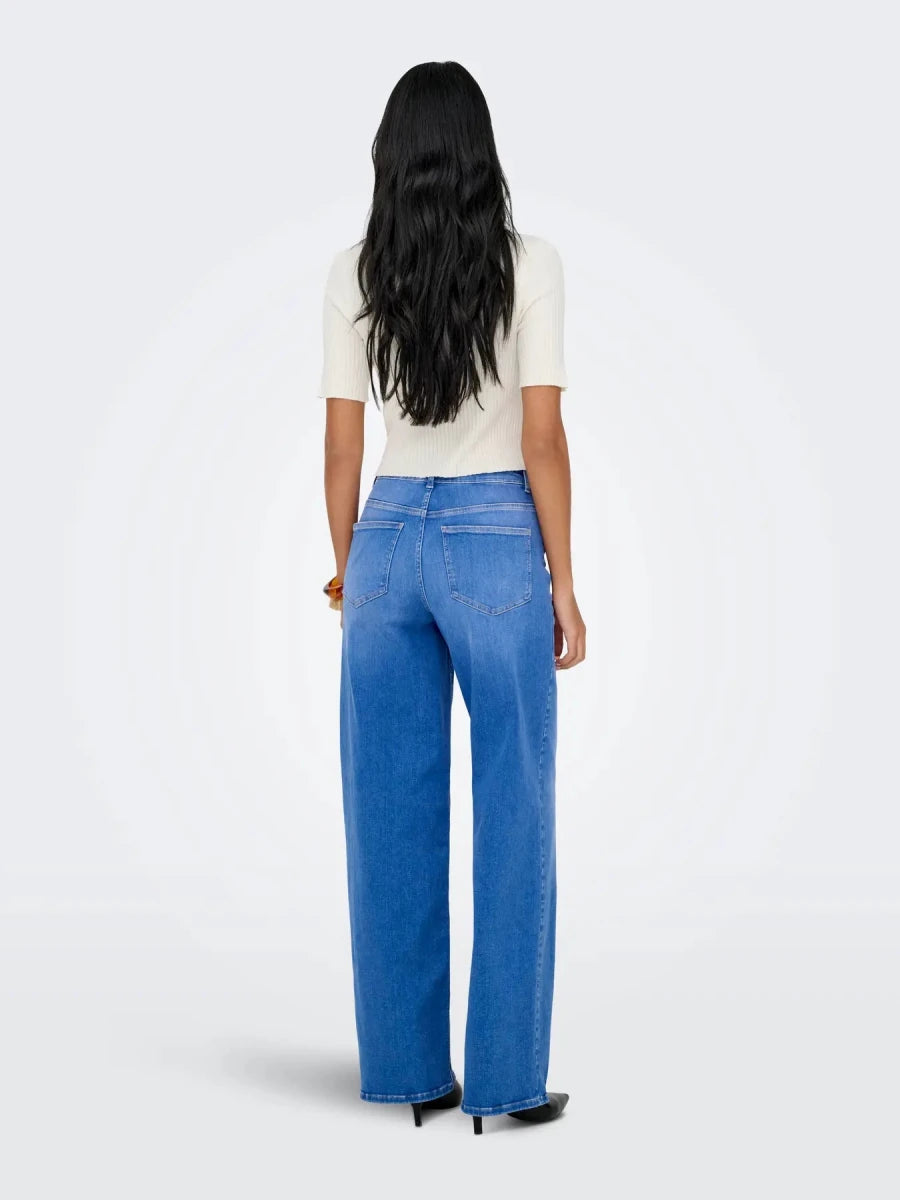 Onlmadison Blush Hw Wide Dnm Rea262 Noos van Only – Jeans voor dames | Meisjes Brugge
