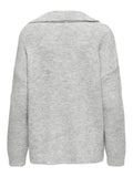 Pulls - Onlmaggie Life Ls Split Neck Knit van Only