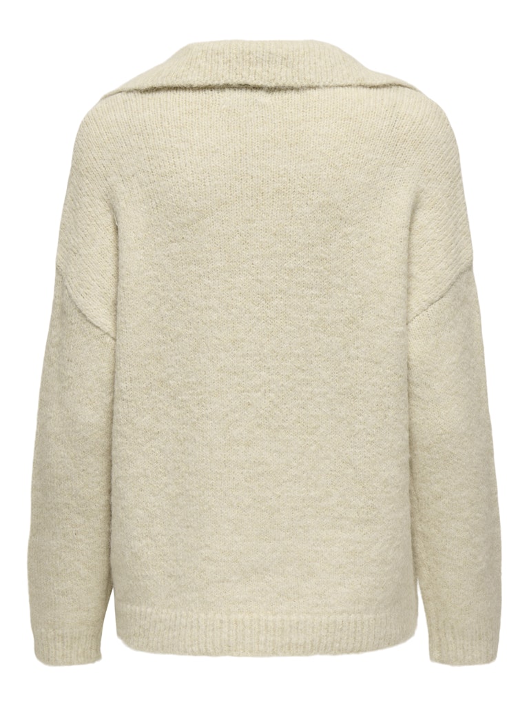 Pulls - Onlmaggie Life Ls Split Neck Knit van Only