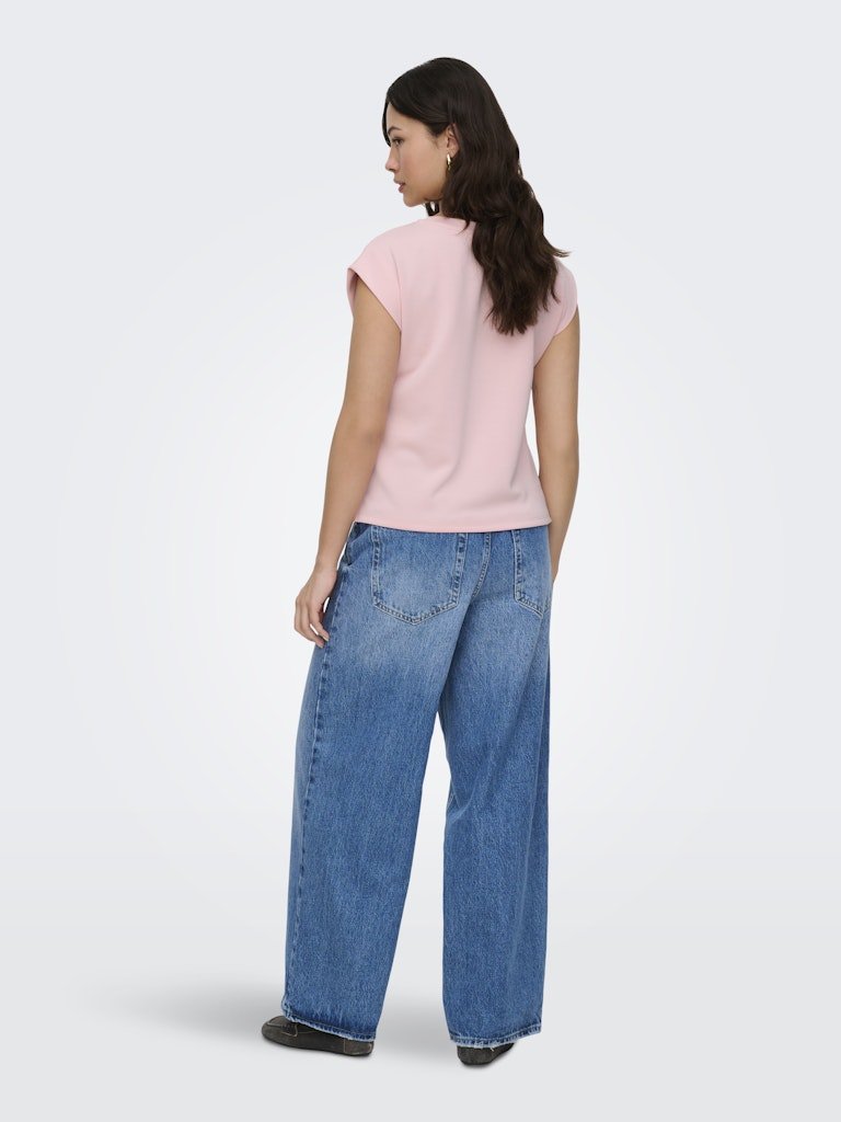 Onlmaya S/L Boxy Top van Only – Tops voor dames | Meisjes Brugge