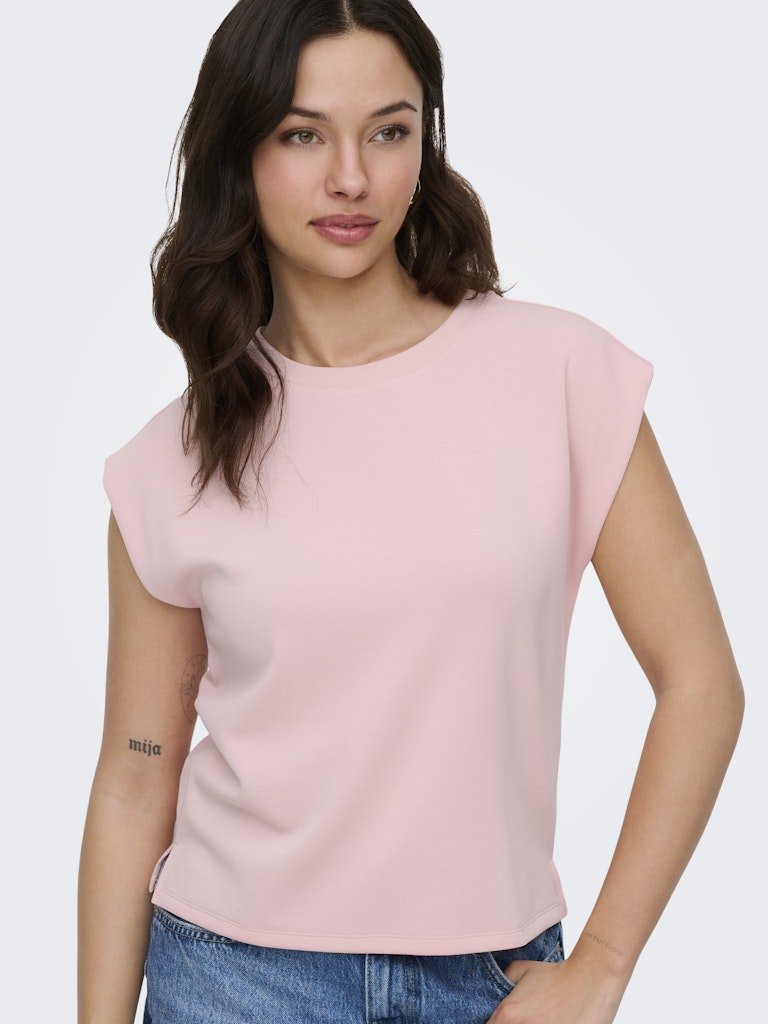 Onlmaya S/L Boxy Top van Only – Tops voor dames | Meisjes Brugge